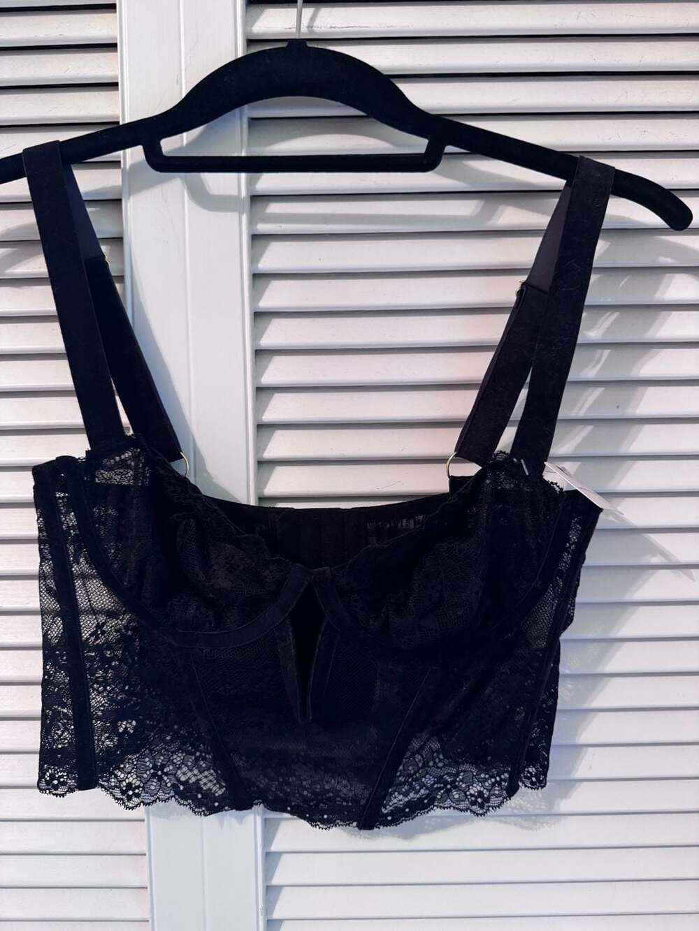 Anthropologie Lace Bustier Corset Top